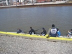 Men s Four Getting Ready to Launch